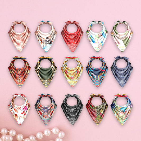 100-Pack Premium Satin Bandanas