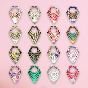 Set of 16 – Premium Satin Bandanas