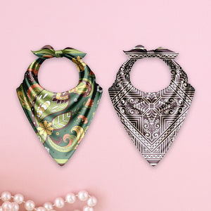 Cloth-Vastr Satin Bandana – Unisex 50x50 cm digital print