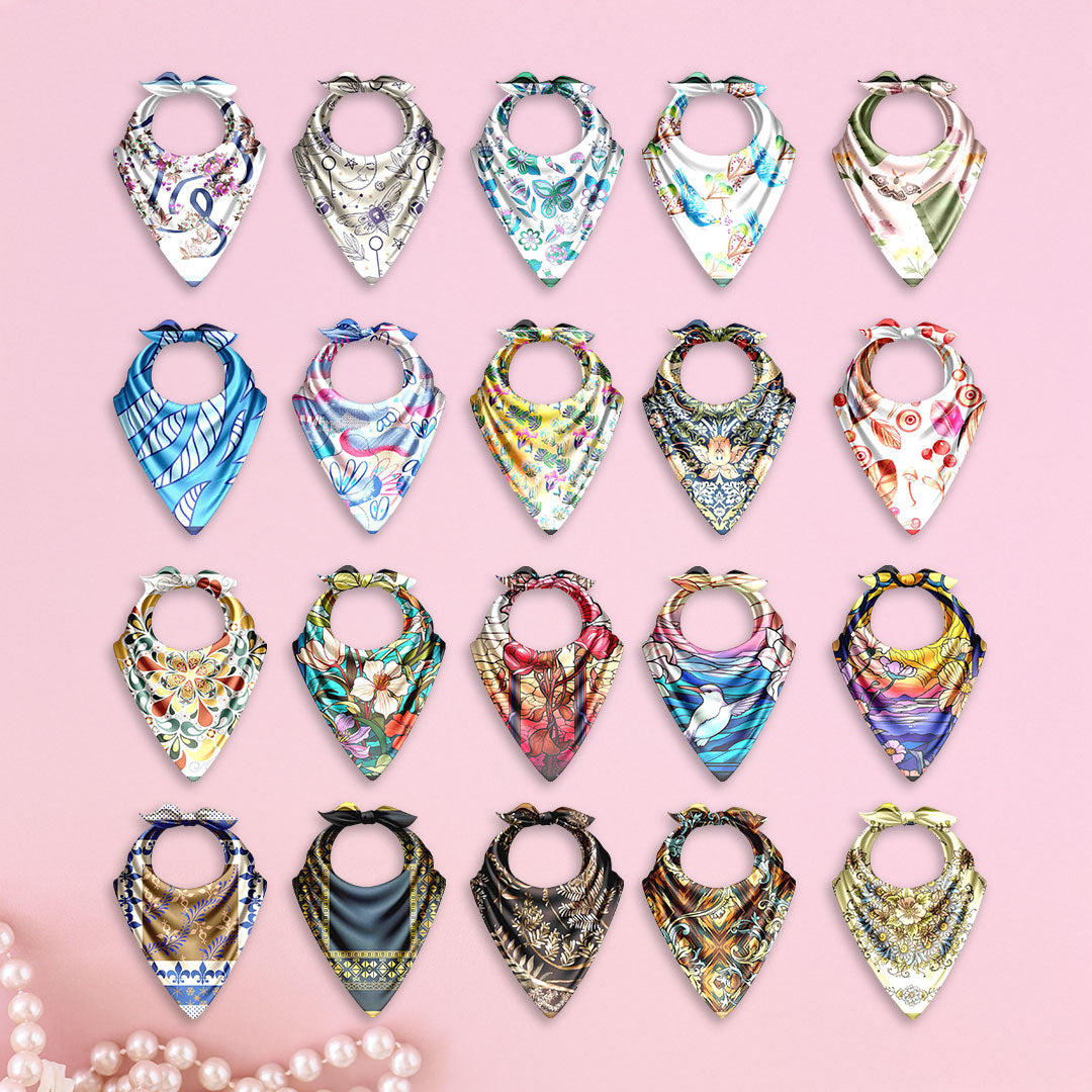 Premium Satin Bandanas