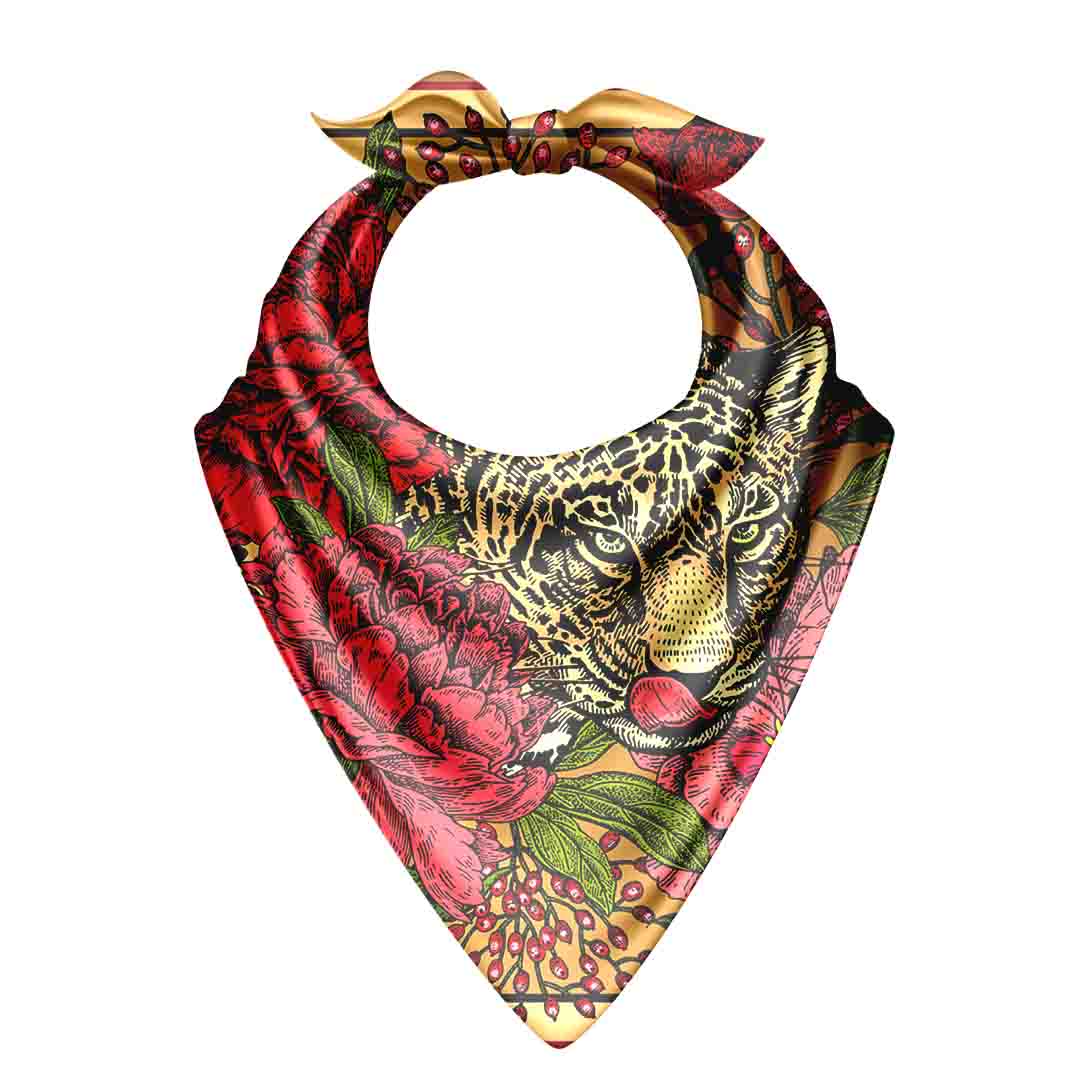 Cloth-Vastr Satin Bandana – Unisex 100x100 cm
