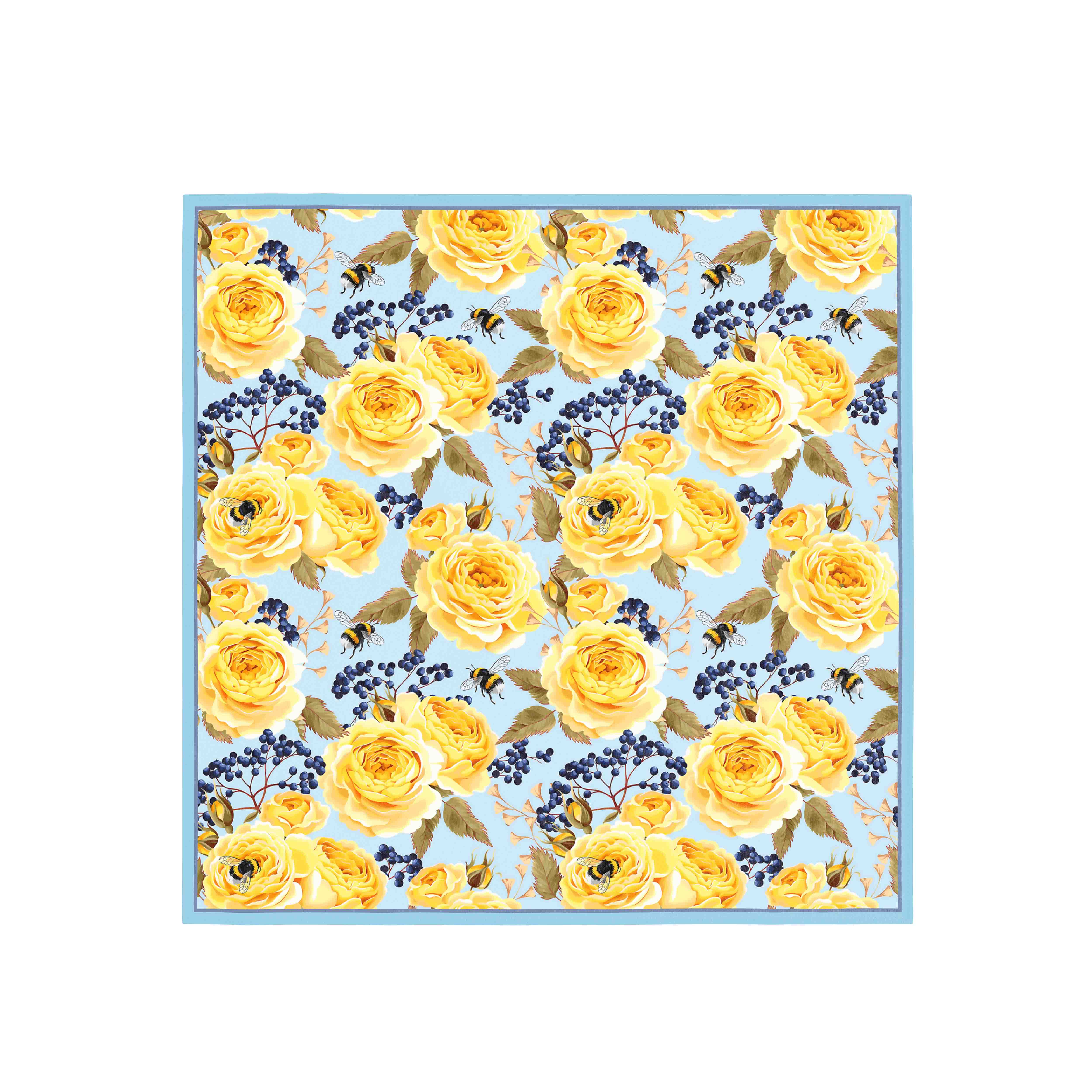 Floral Pattern Bandana: Versatile Unisex Fashion Accessory