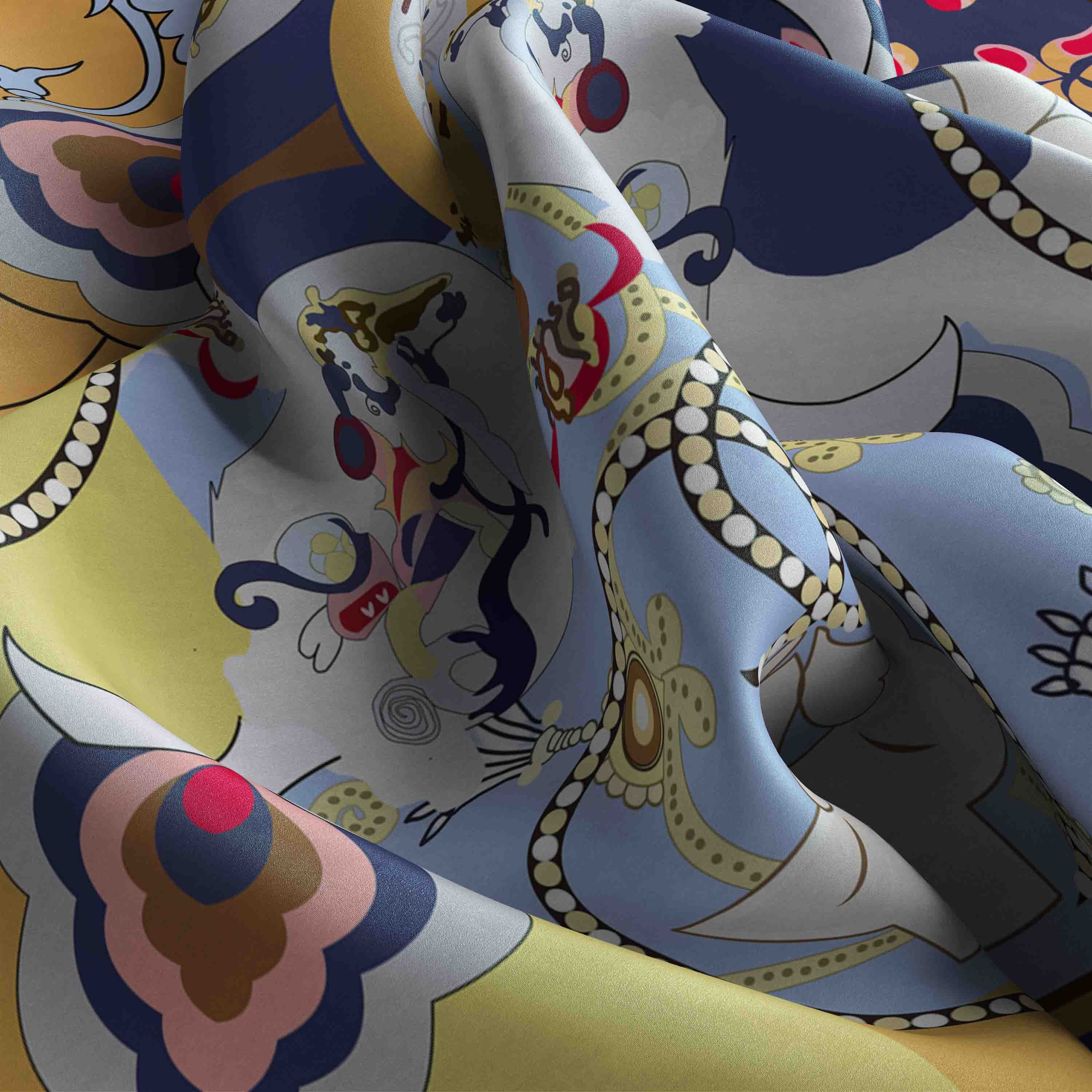 Ivory Olive Bandana: Versatile Fashion Accessory