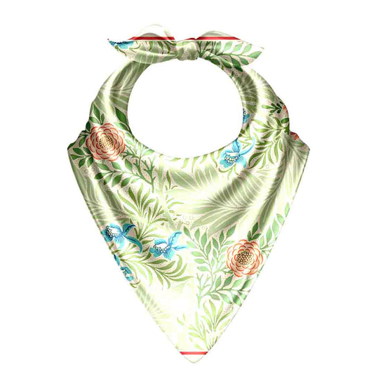 Twilight Shine bandana with elegant floral patterns