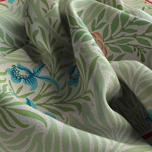 Twilight Shine bandana with elegant floral patterns