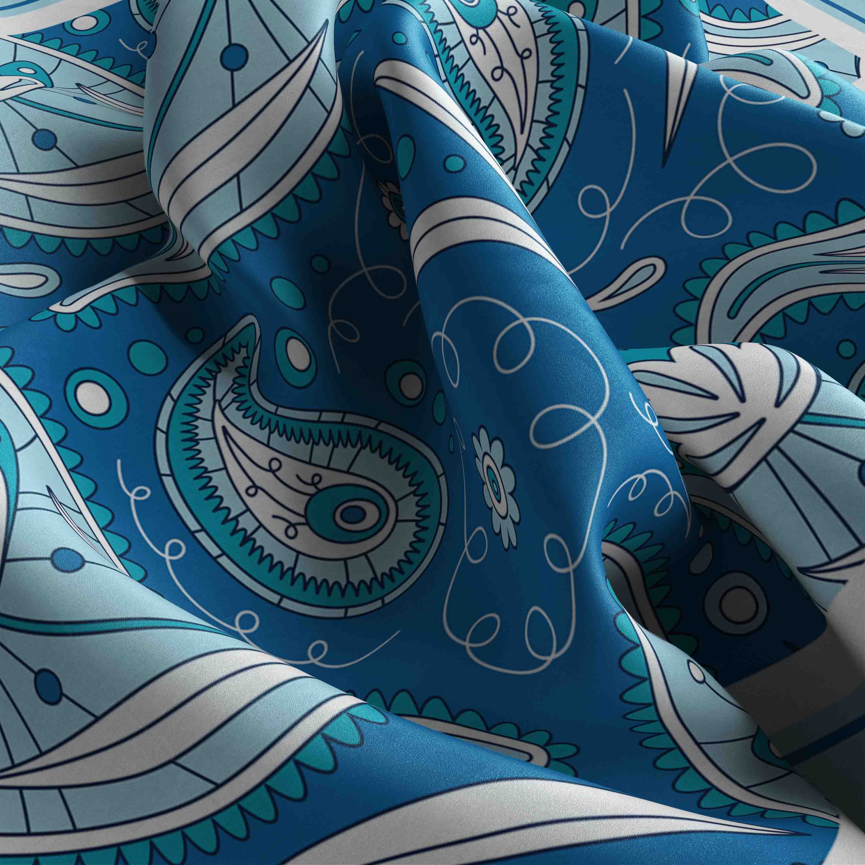 Amber Light Bandana: Versatile Unisex Fashion Accessory