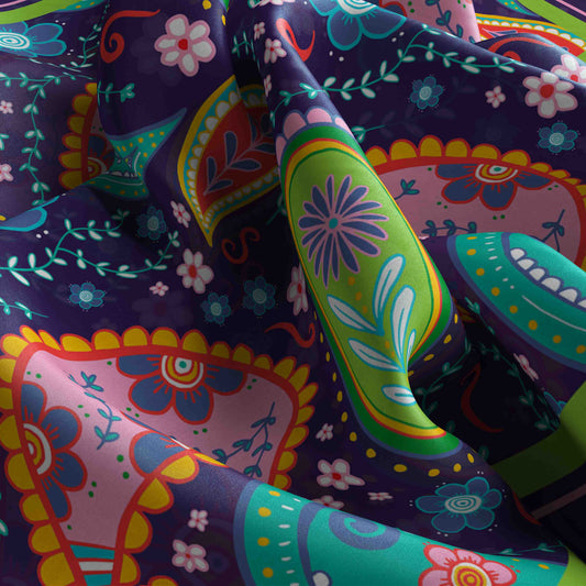 Florals with a luminous, polished look