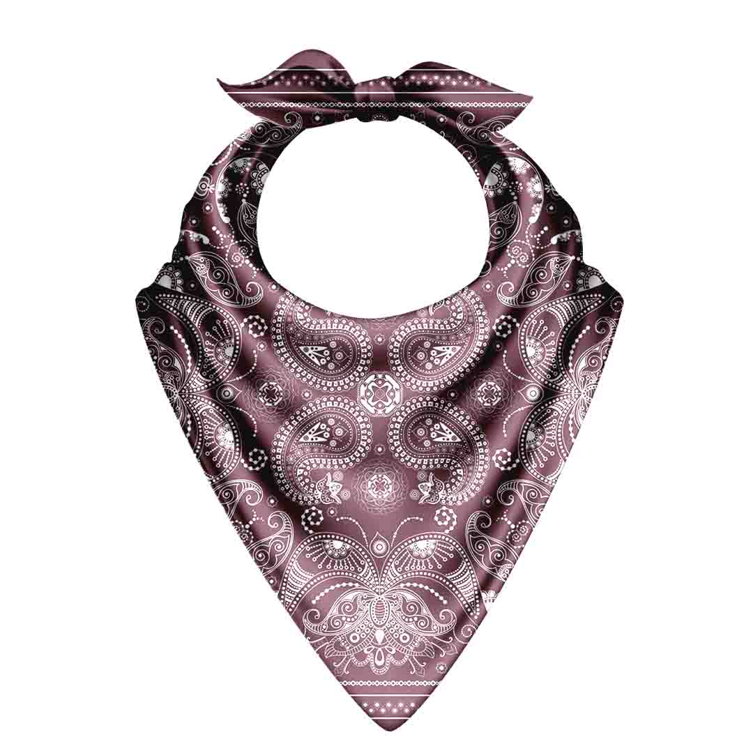 Cloth-Vastr Satin Bandana – Unisex 50x50 cm digital print