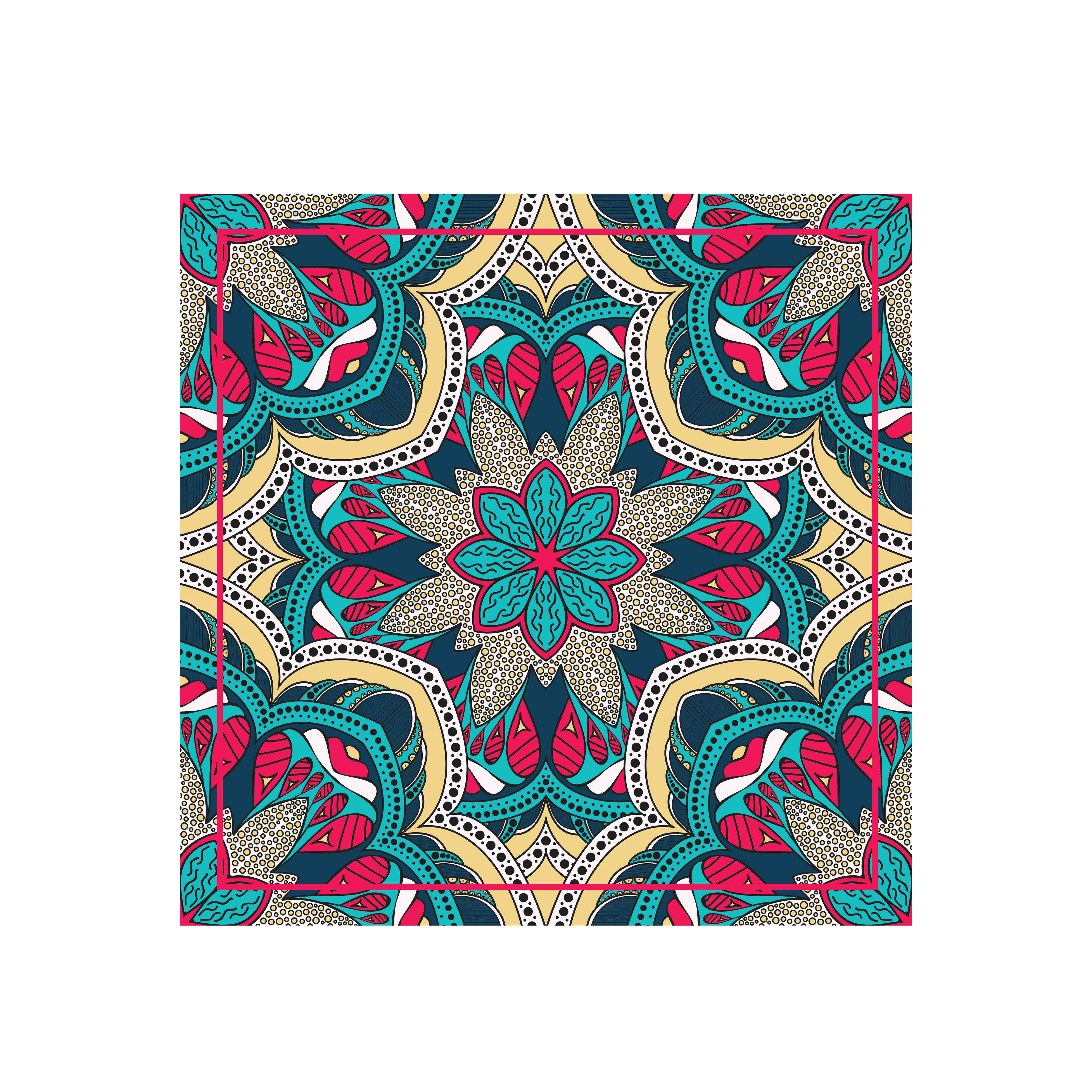 Floral Blaze Bandana: Stylish and Versatile Accessory