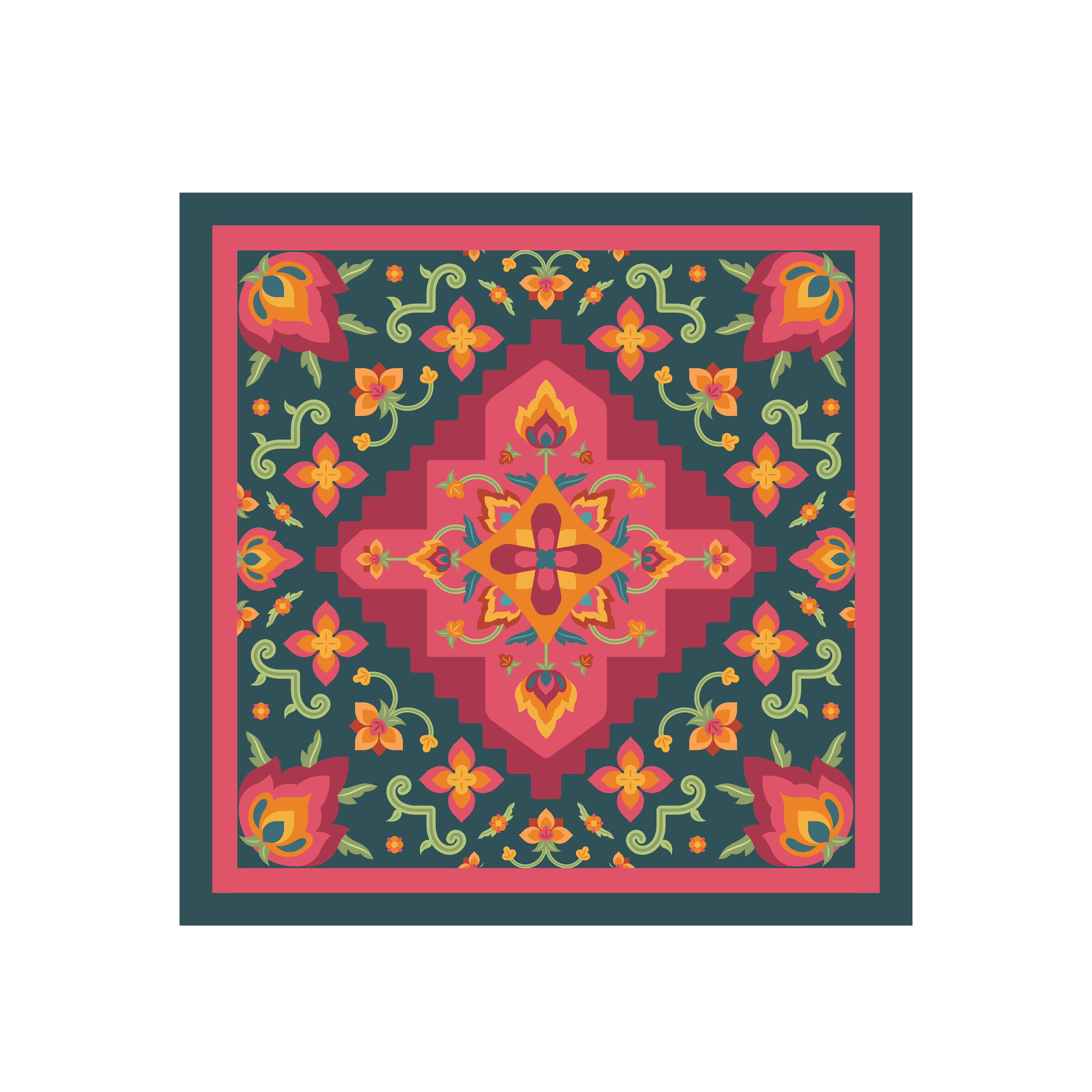 Ivory Noir Bandana: Versatile Unisex Fashion Accessory