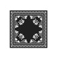 Black Bandana – Unisex Satin Head & Neck Scarf