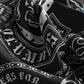 Black & White Bandana – Unisex Satin Scarf | 50x50 by Cloth-Vastr
