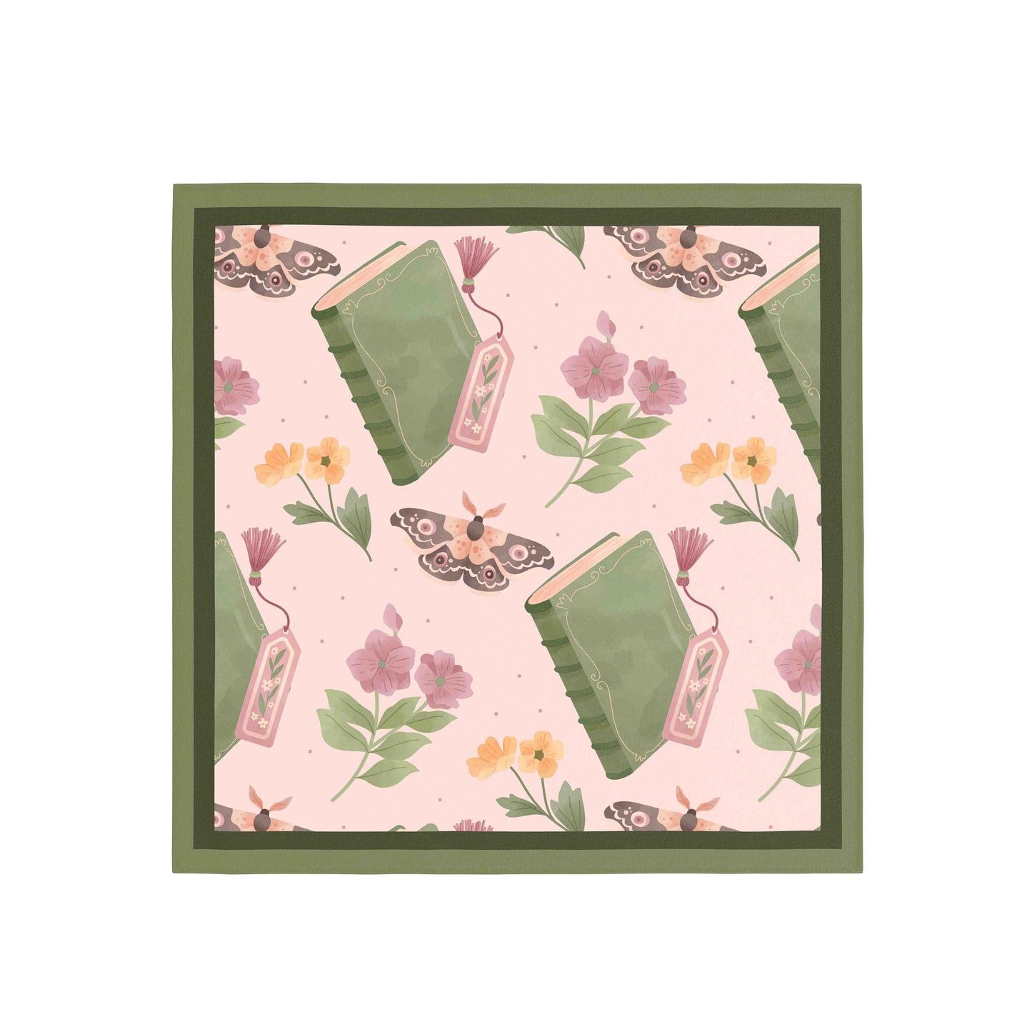 Romantic Pink & White Bandana
