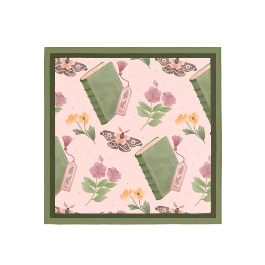 Romantic Pink & White Bandana