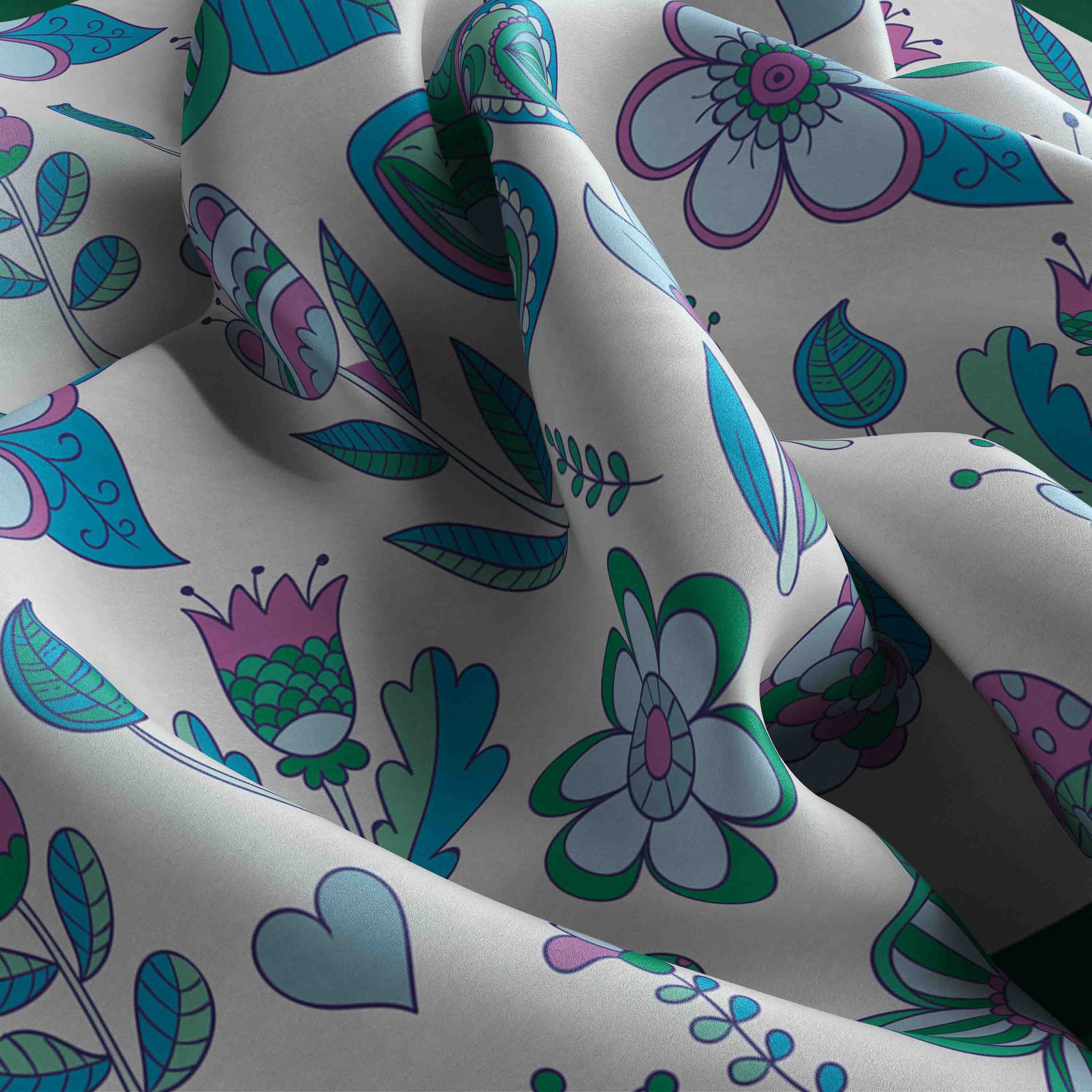 Daylight Bloom Bandana: Stylish and Versatile Accessory