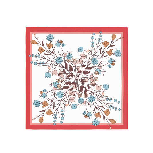 Pastel Pink & White Bandana