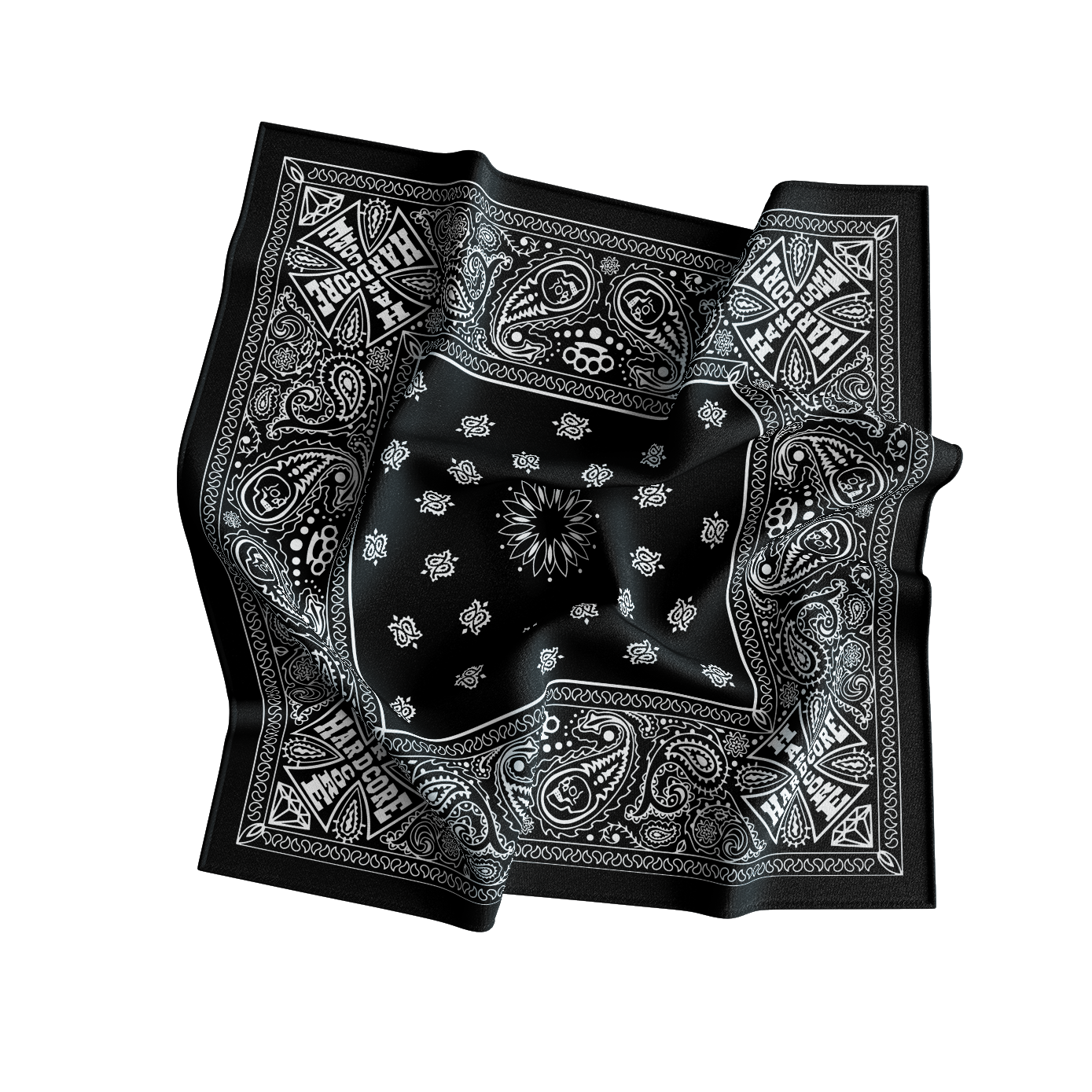 Ivory Noir Bandana