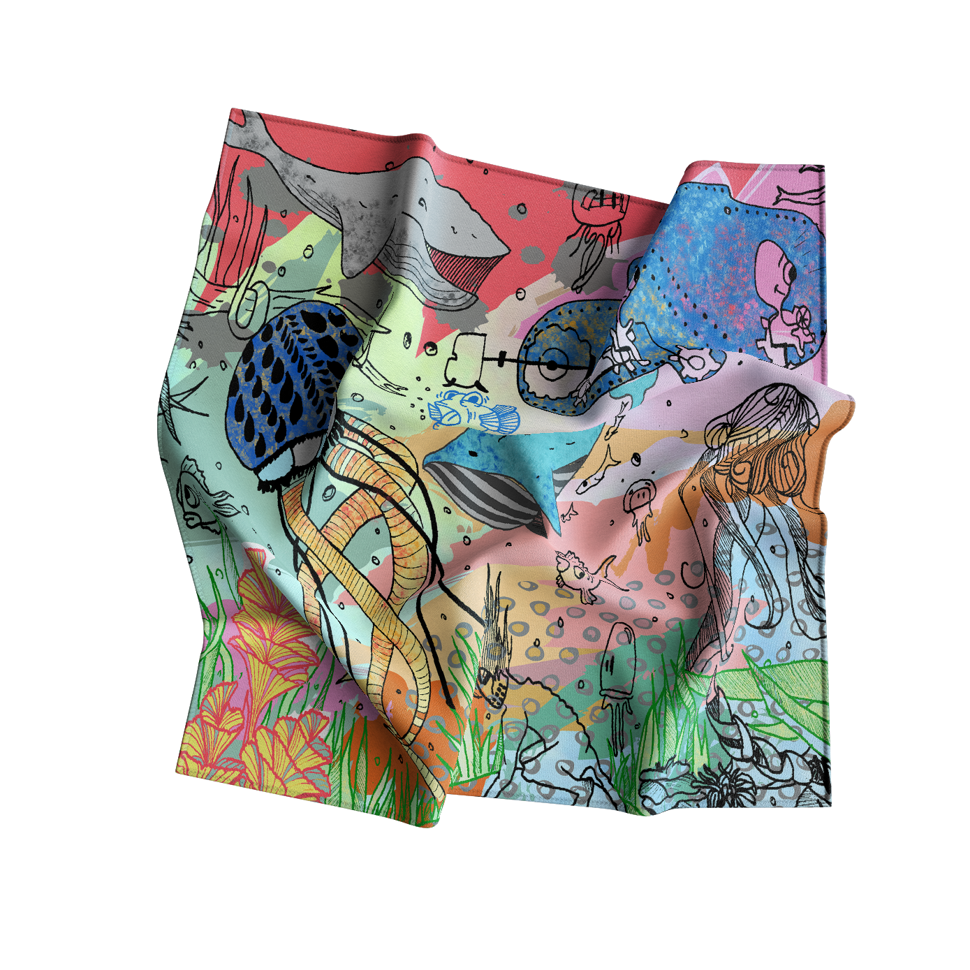 Cloth-Vastr Royal Touch Bandana: Chic & Versatile Accessory