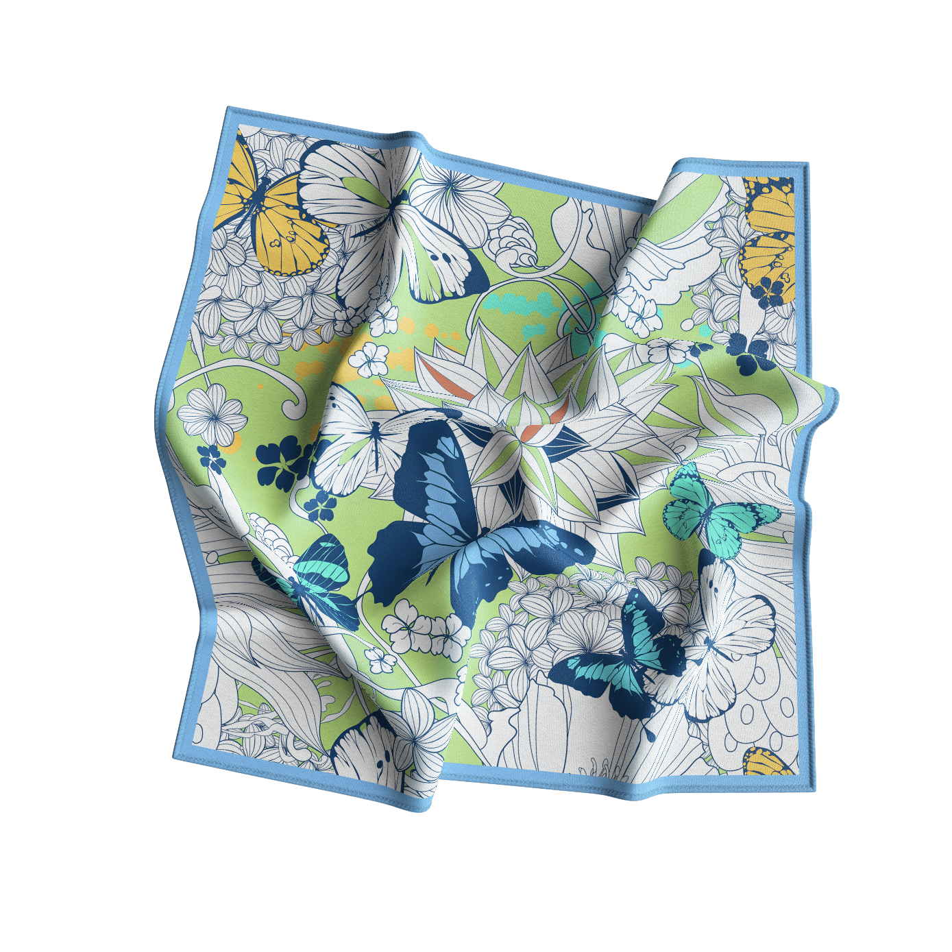 Frosted Flowers bandana