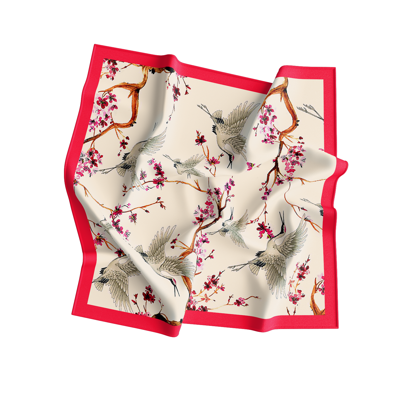 Soft Satin Pink Bandana – Unisex Head Scarf