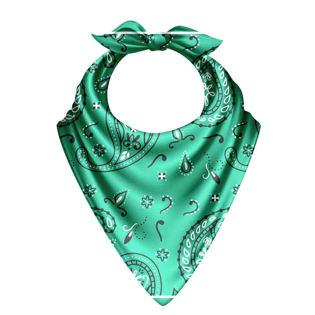 Elegant Golden Bandana: Versatile Fashion Accessory