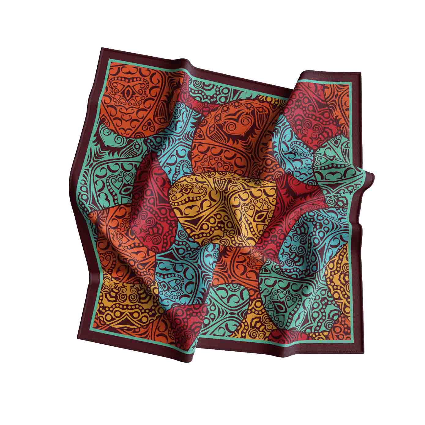 Classic Blue Bandana: Versatile Fashion Accessory
