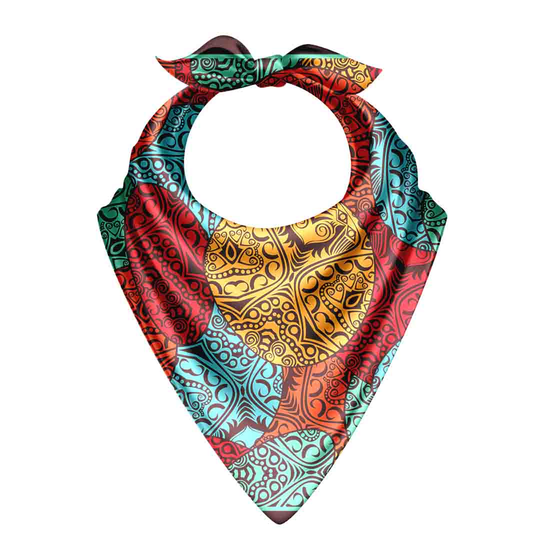 Classic Blue Bandana: Versatile Fashion Accessory