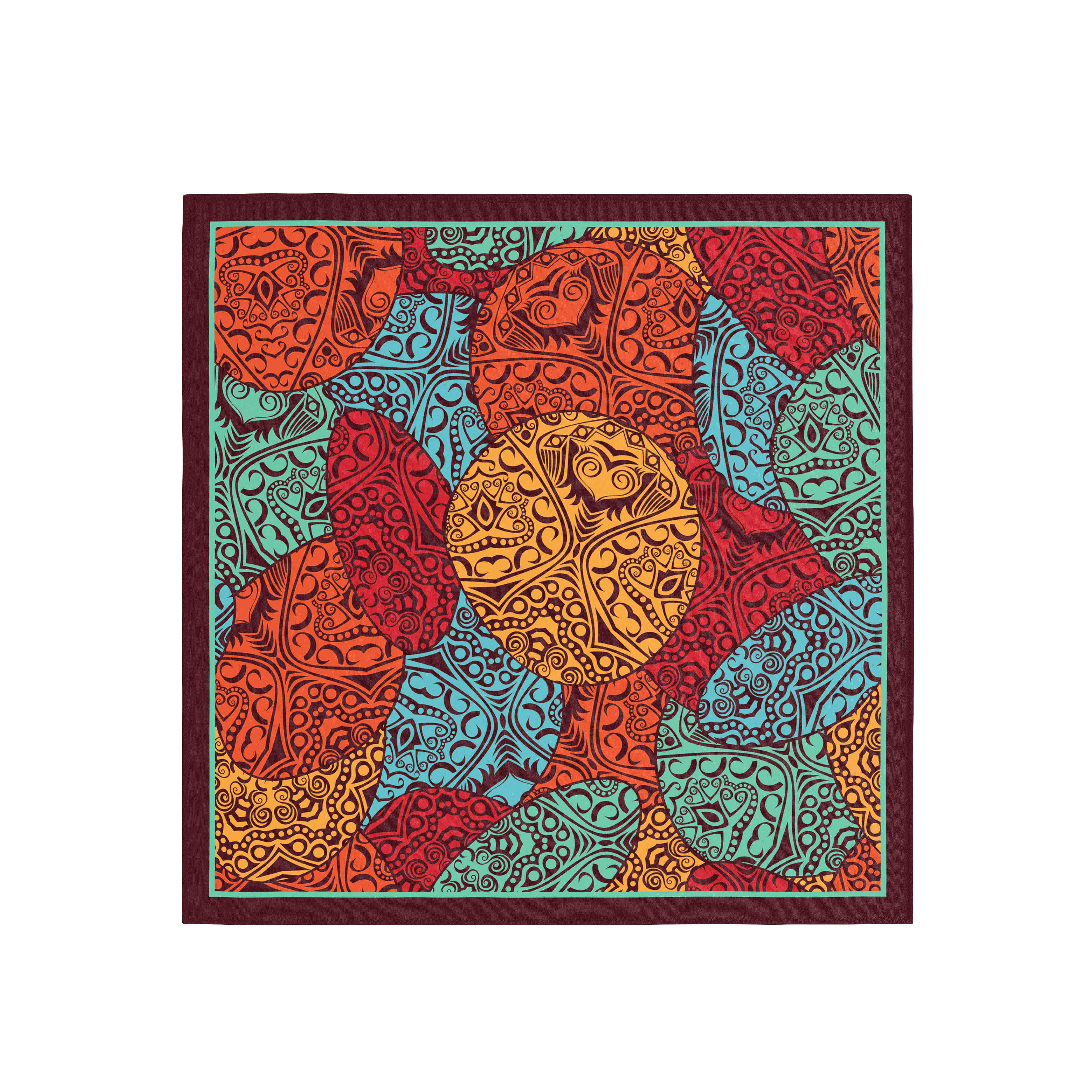 Classic Blue Bandana: Versatile Fashion Accessory