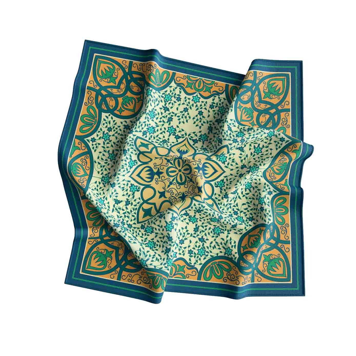 Chic Floral Bandana: Versatile Accessory for Style