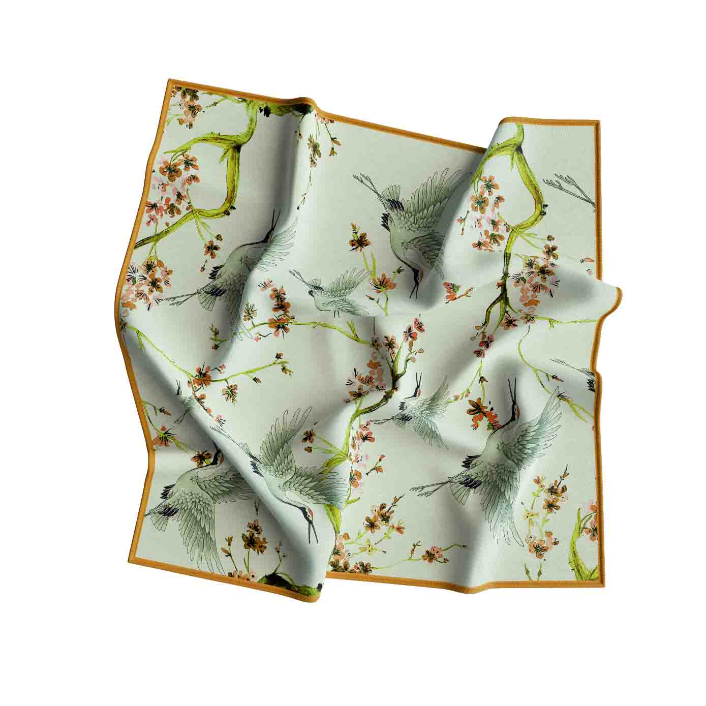Set of 8 - Cloth-Vastr Satin Bandana – Unisex 65x65 cm