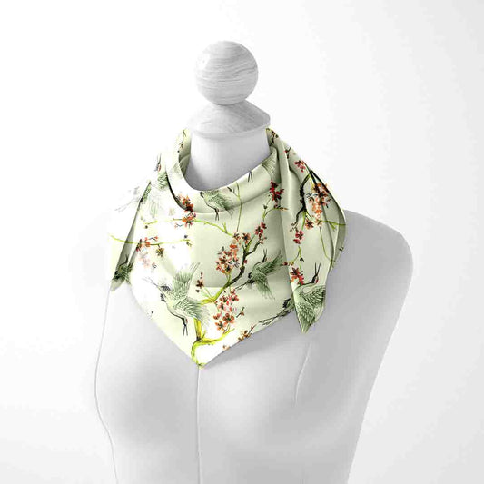 Set of 8 - Cloth-Vastr Satin Bandana – Unisex 65x65 cm