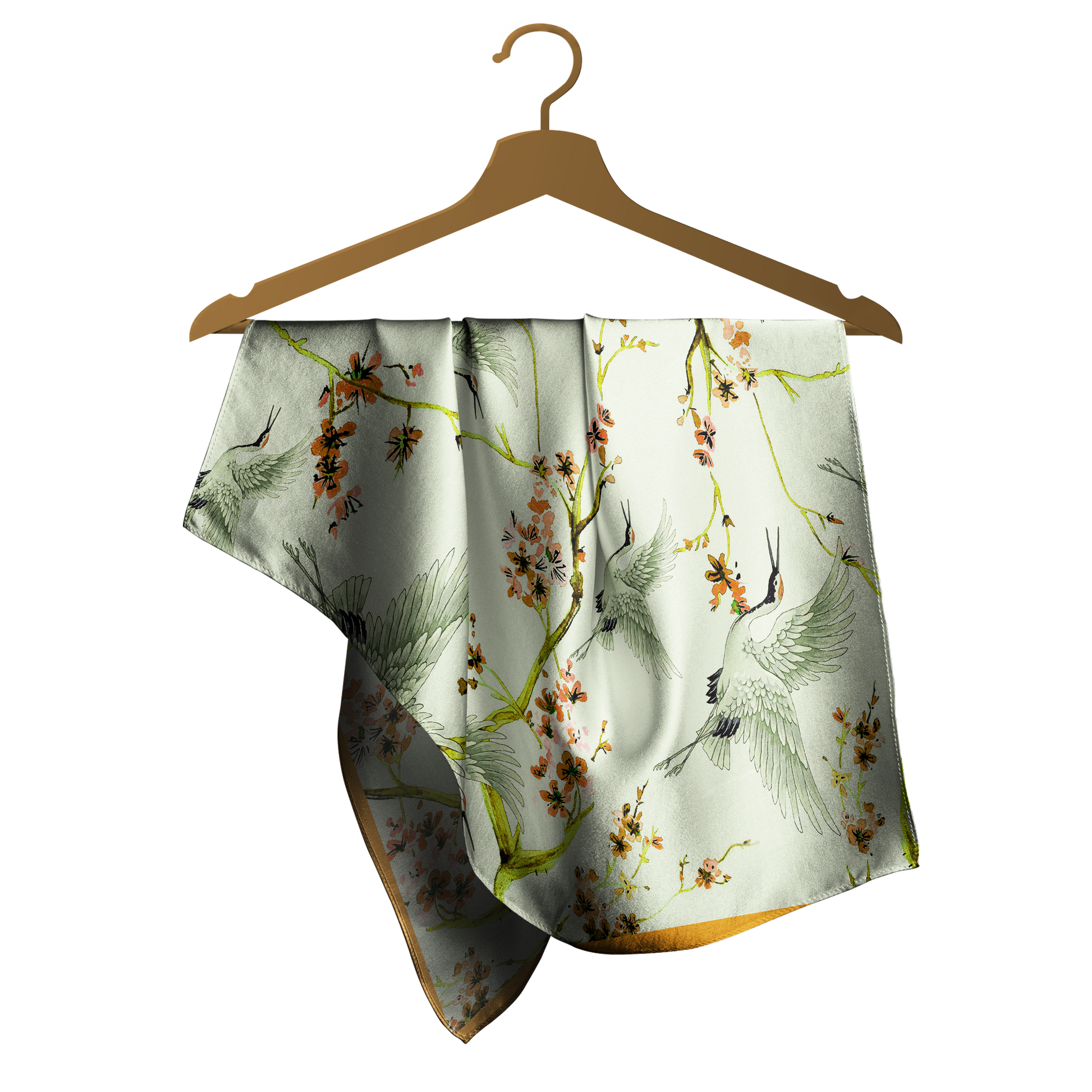 Set of 8 - Cloth-Vastr Satin Bandana – Unisex 65x65 cm
