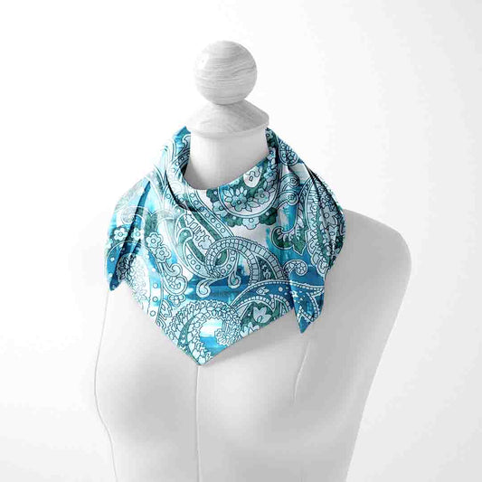 Set of 8 - Cloth-Vastr Satin Bandana – Unisex 65x65 cm