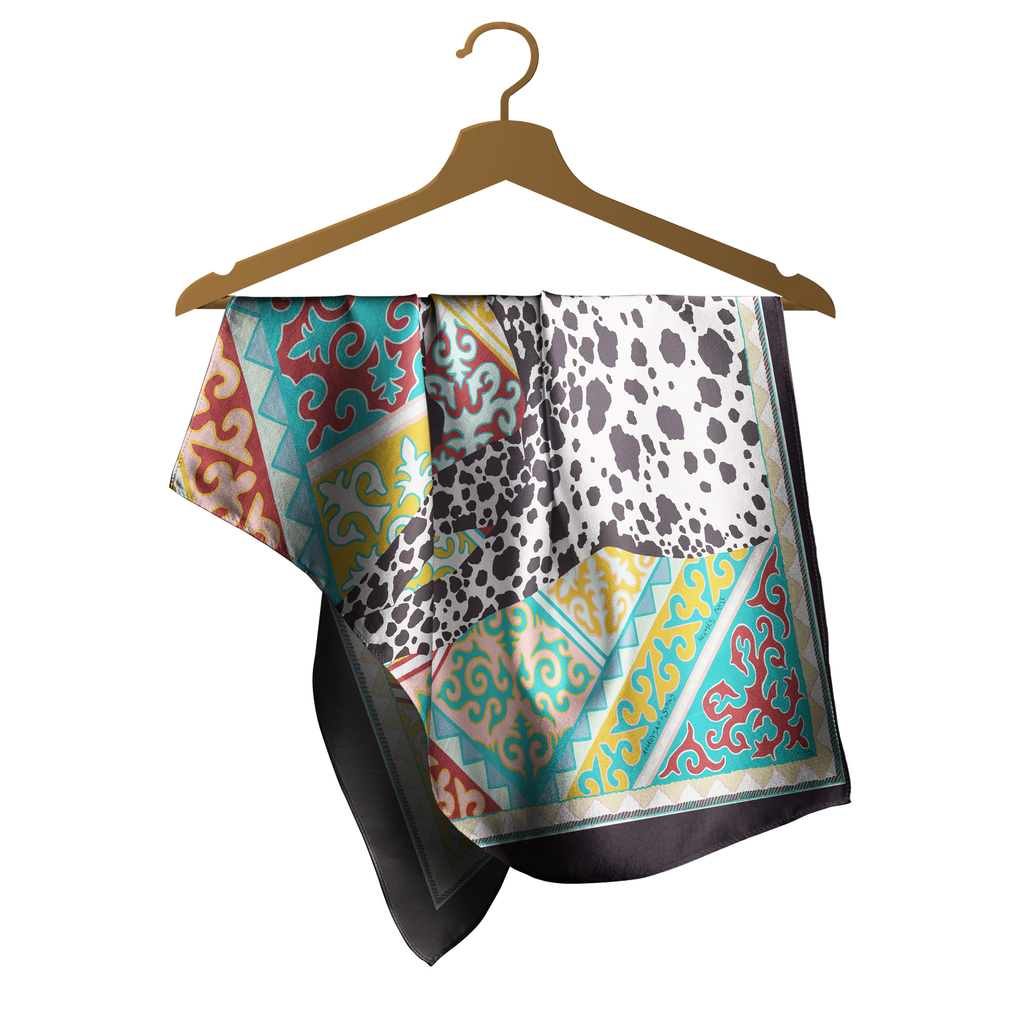 Off-white Tone Bandana: Versatile Fashion Accessory