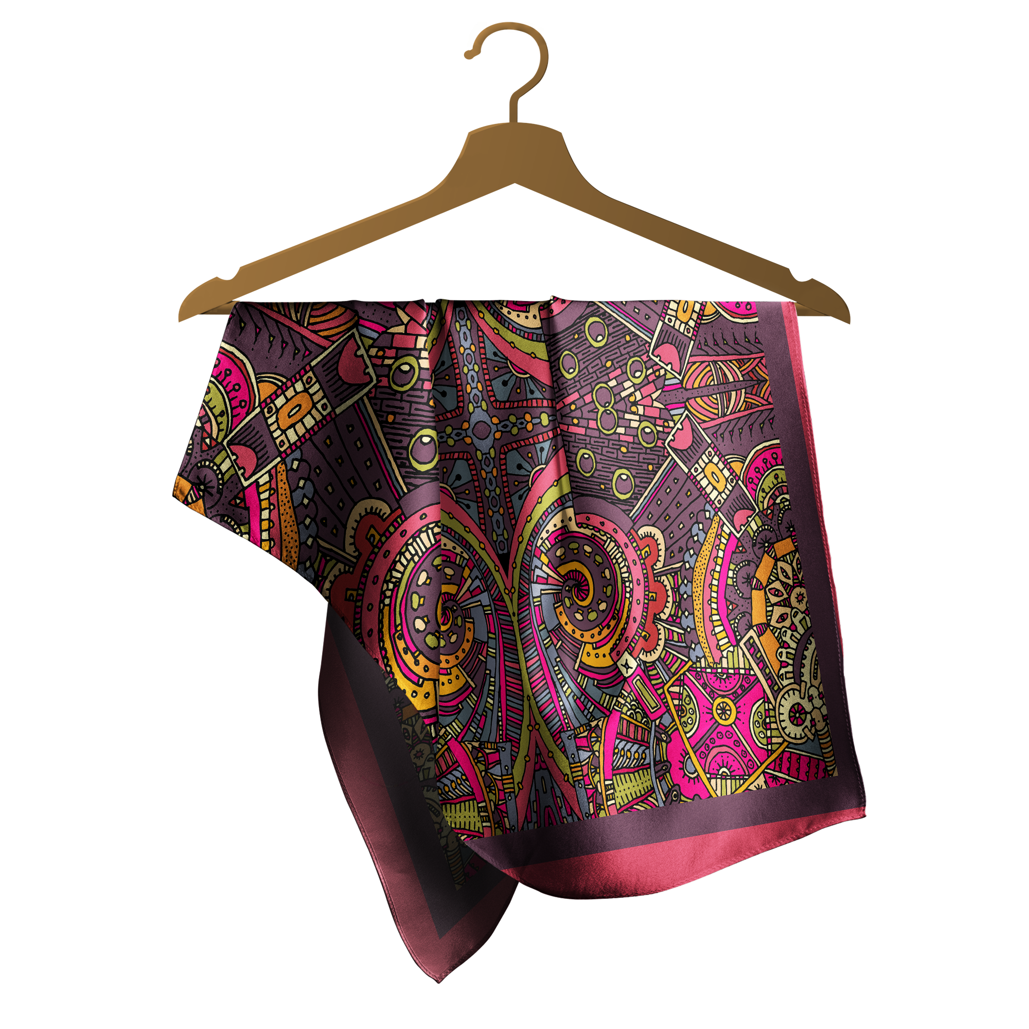 Marigold Garden Bandana: Style and Versatility Combined