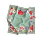 Festive Green Red Bandana – Digital Print Satin Wrap