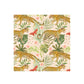 Floral Light Green Bandana – Digital Print Scarf | 100x100