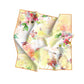 Nature Blend Bandana – White & Green Satin Square Scarf