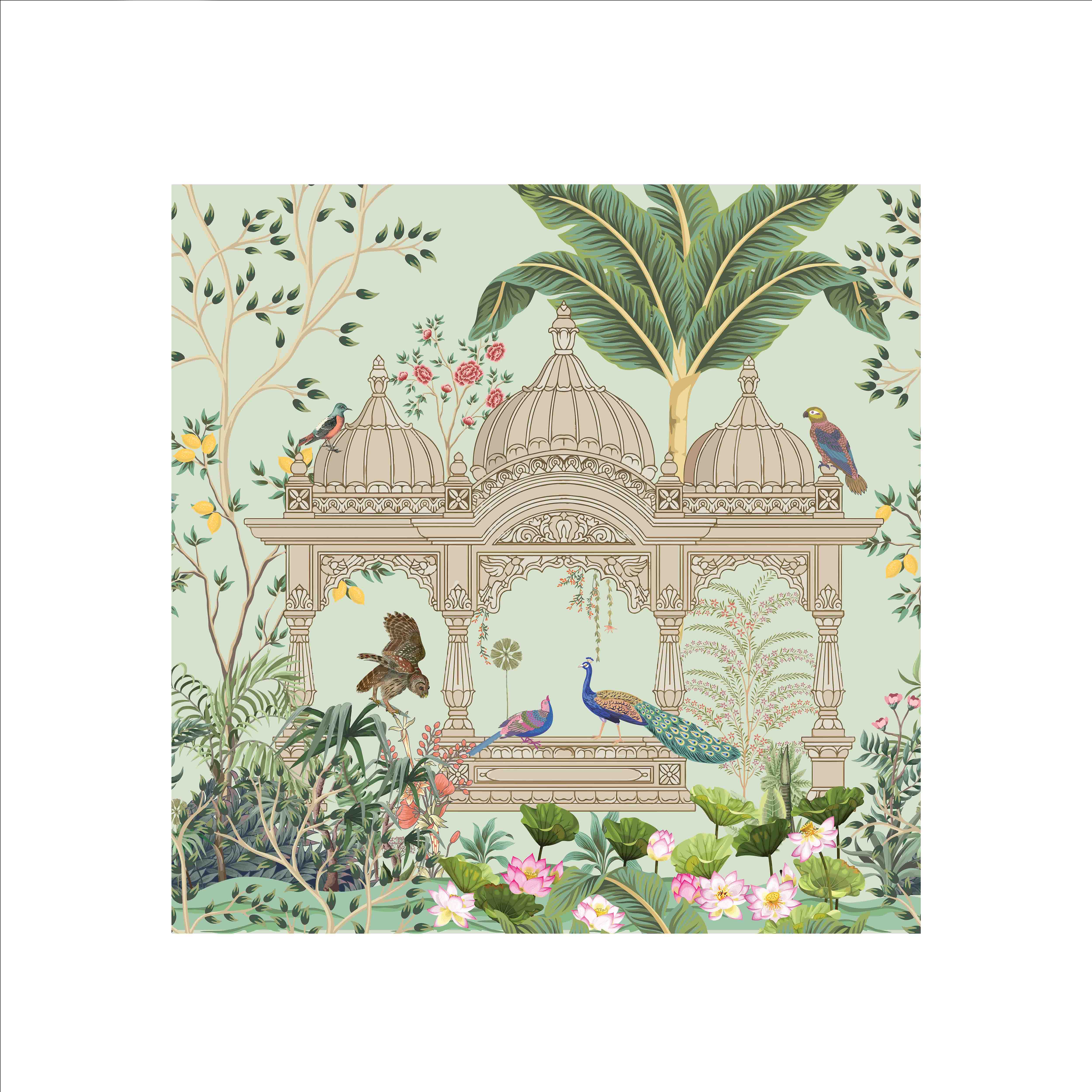 Soft Satin Floral Scarf for Men & Women – Stylish Accessory