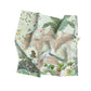 Ivory Olive Bandana – Premium Satin Scarf with Natural Tones