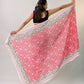 Beach Sarong Wrap Block Print, Lightweight Cotton Scarf, Summer Boho Travel Cover Up, Handcrafted Scarf Wrap, Travel Shawl For Summer