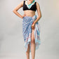Women’s Lightweight Boho Sarong, Indian Cotton Printed Pareo, Beach Cover Up Wrap, Summer Scarf For Pool And Travel Style