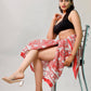Women’s Cotton Floral Sarong, Lightweight Boho Beach Wrap, Indian Printed Pareo Scarf for Summer Travel