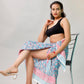 Lightweight Boho Cotton Sarong, Women’s Indian Print Pareo, Beach Cover Up Wrap Scarf for Poolside Style