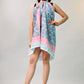 Lightweight Boho Cotton Sarong, Women’s Indian Print Pareo, Beach Cover Up Wrap Scarf for Poolside Style