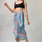 Lightweight Boho Cotton Sarong, Women’s Indian Print Pareo, Beach Cover Up Wrap Scarf for Poolside Style