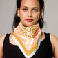 Soft Cotton Boho Scarf, Lightweight Unisex Bandana, Eco-Friendly Handmade Summer Wrap