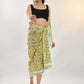 Women’s Summer Sarong, Handmade Cotton Boho Wrap, Lightweight Indian Printed Pareo Scarf for Beachwear