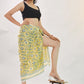 Women’s Summer Sarong, Handmade Cotton Boho Wrap, Lightweight Indian Printed Pareo Scarf for Beachwear