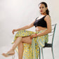 Women’s Summer Sarong, Handmade Cotton Boho Wrap, Lightweight Indian Printed Pareo Scarf for Beachwear